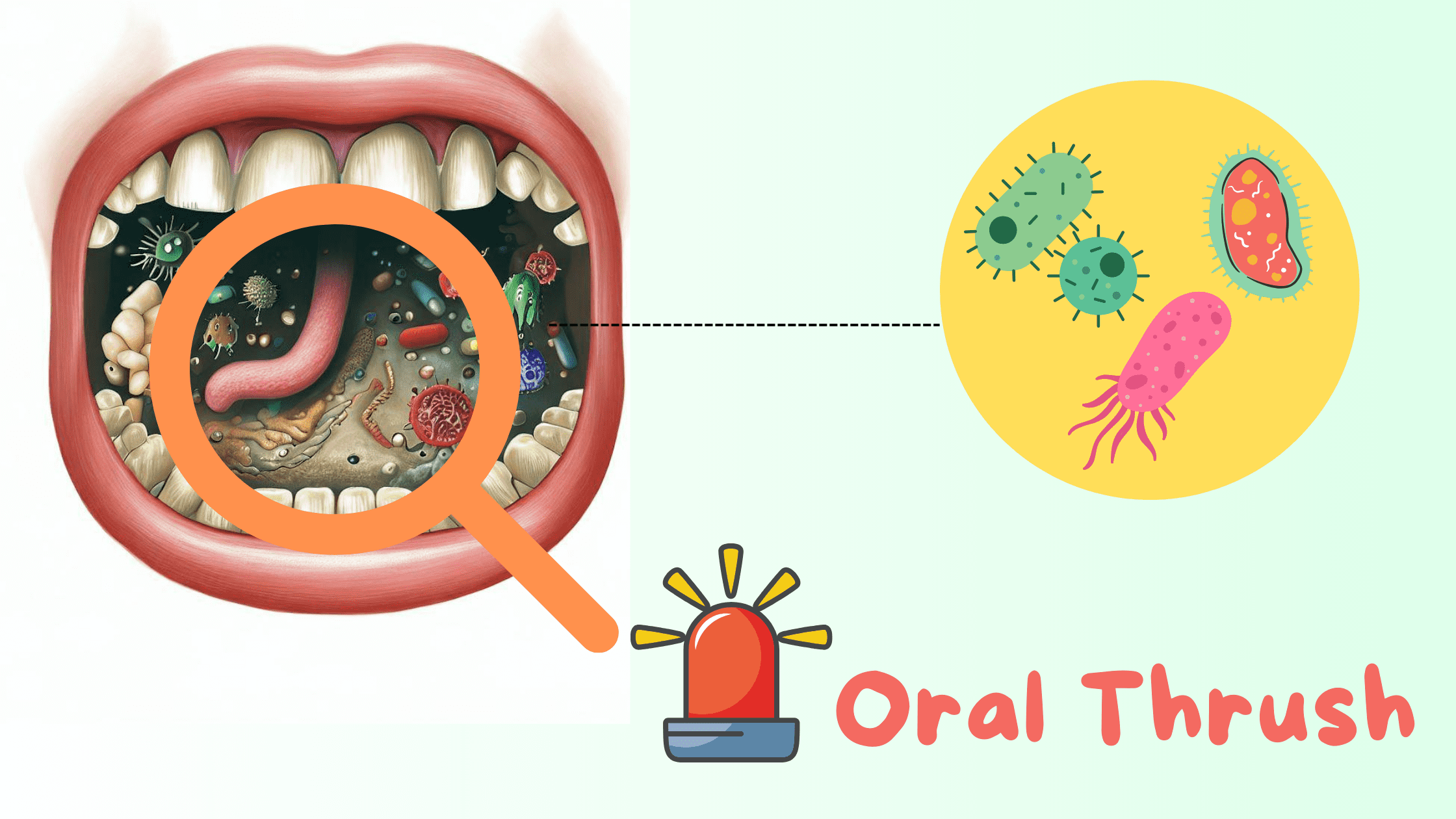 Oral Thrush: A Common Fungal Infection of the Mouth